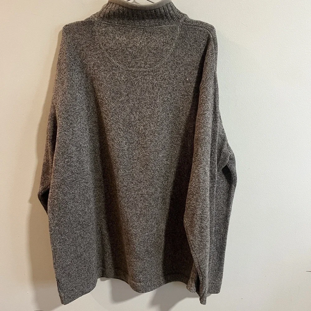 Woolrich 100% Wool 1/4 Zip Pullover Sweater Men's XXL